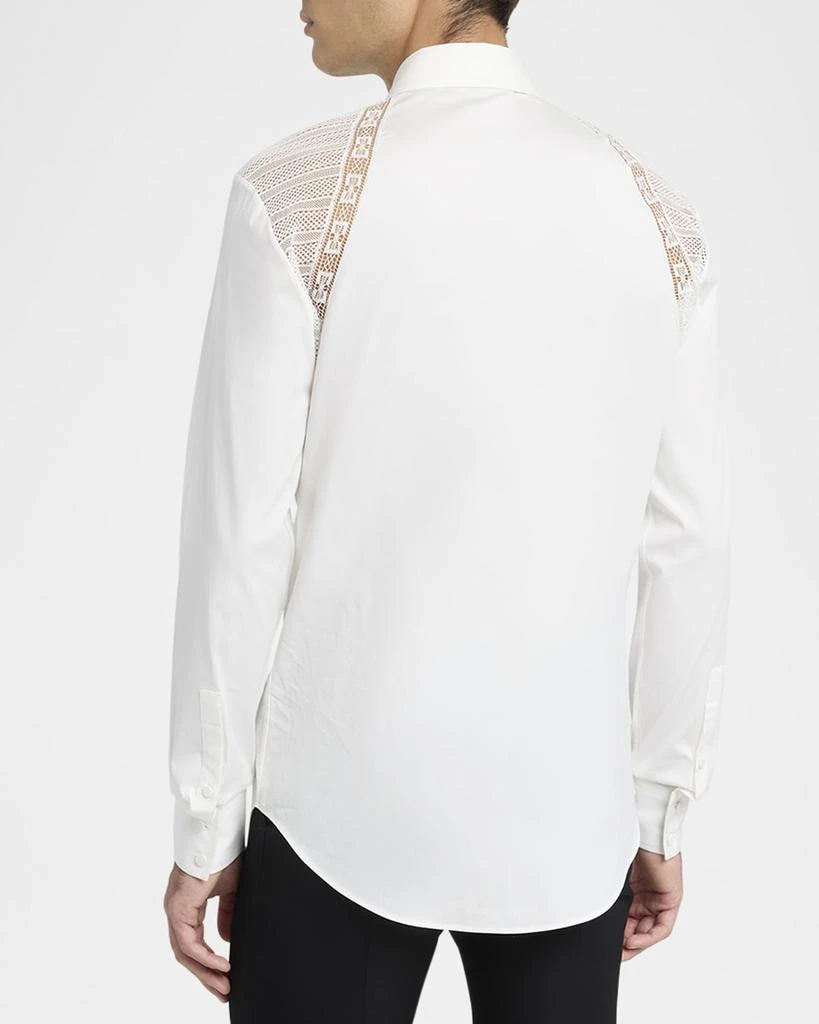 McQueen Men's Lace Harness Shirt 3