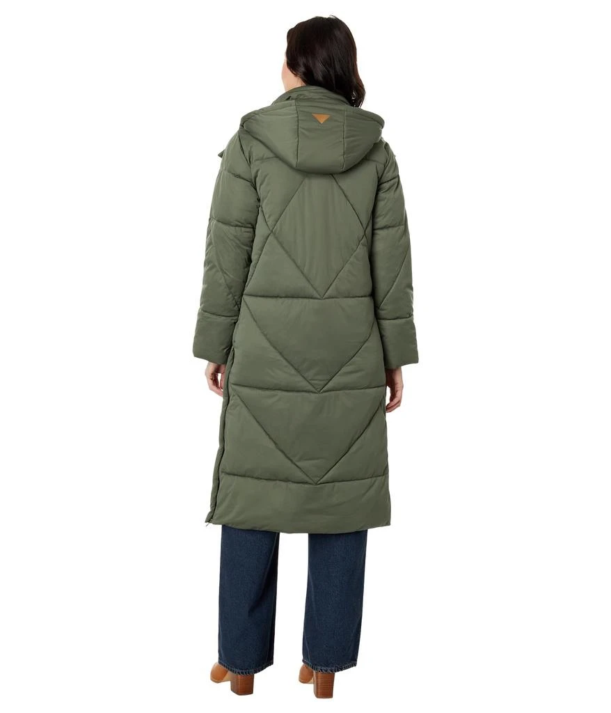 Avec Les Filles Coat Hooded Maxi Puffer 2