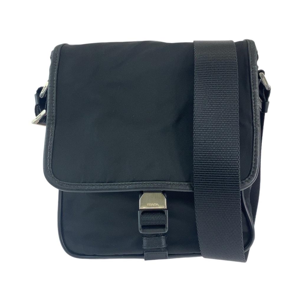 Prada Nylon Messenger Bag Shoulder Bag (Pre-Owned)