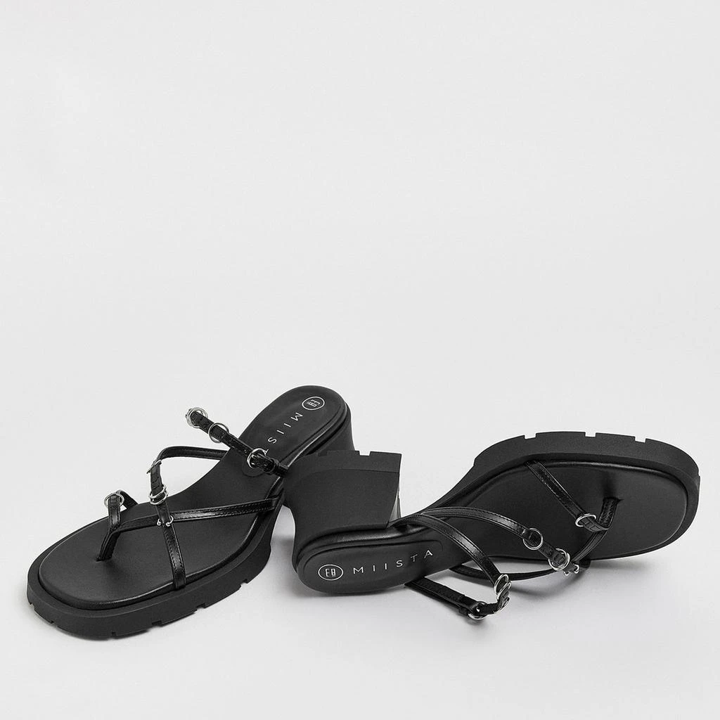 E8 by Miista E8 by Miista Women's Jaslene Leather Heeled Sandals 3