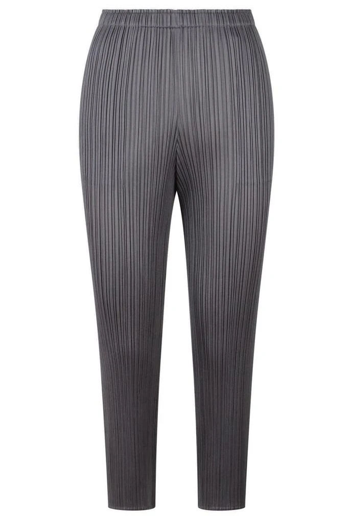 Pleats Please Pleats Please Issey Miyake Cropped Leg Pleated Trousers 1