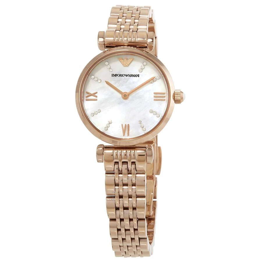 Emporio Armani Gianni T-Bar Quartz Crystal Ladies Watch AR11316 1