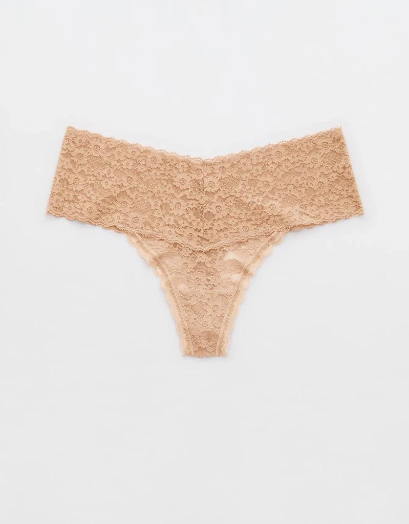 Aerie Show Off Vintage Lace Thong Underwear 1