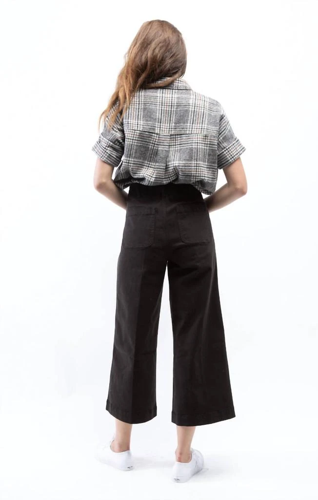 Oat New York Oat New York - High Rise Clean Wide Leg Crop Pants 2