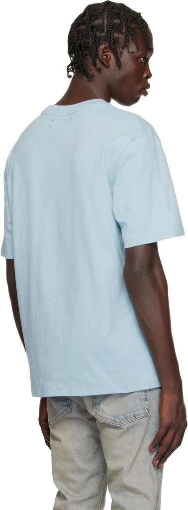 AMIRI Blue Three Star T-shirt 3
