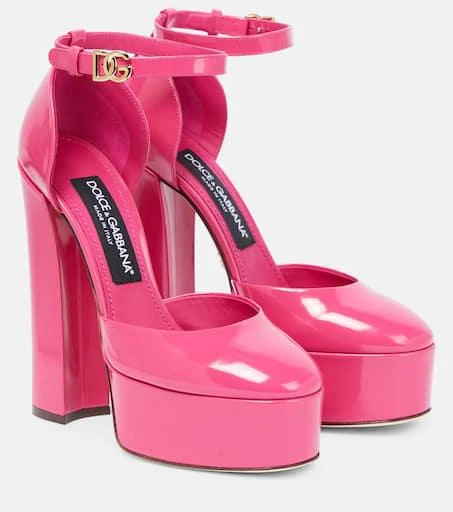 Dolce
Gabbana Platform leather sandals 1