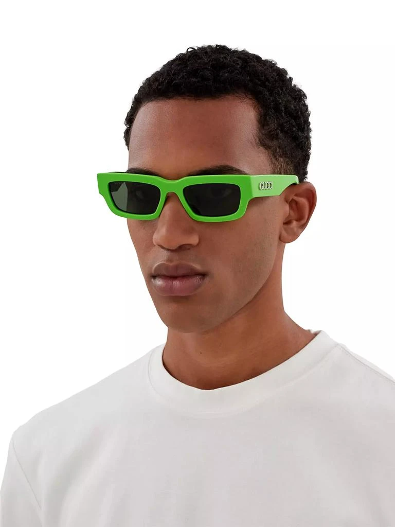 Gucci Miami 52MM Rectangular Sunglasses 2
