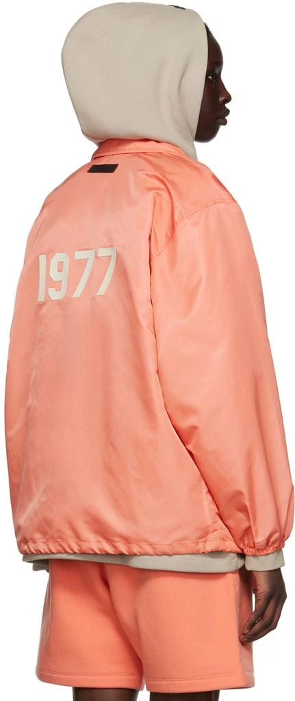 Fear of God ESSENTIALS Pink Nylon Jacket 3