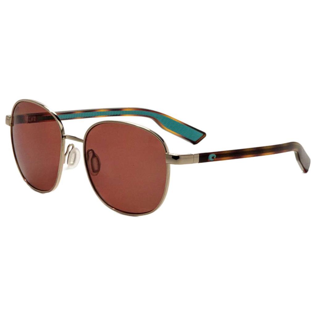 Costa Del Mar Costa del Mar Egret Women's Gold Aviator Polarized Sunglasses