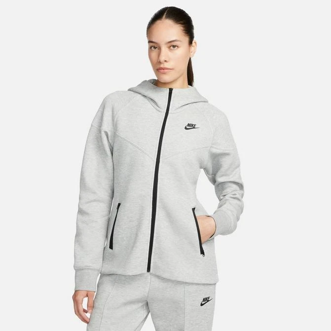 NIKE Women's Nike Sportswear Tech Fleece Windrunner Full-Zip Hoodie 1