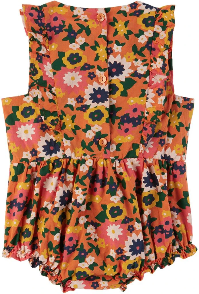 The Animals Observatory Baby Orange Meerkat Romper 2