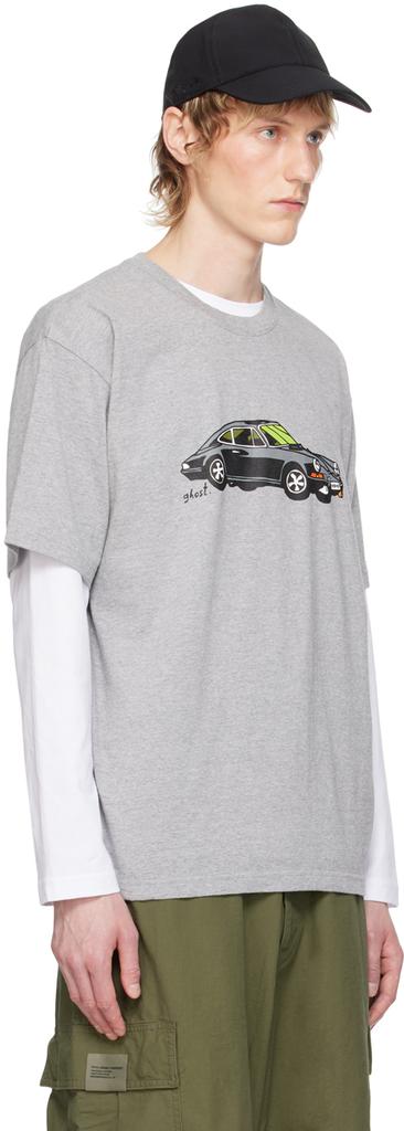 Neighborhood Gray Printed T-Shirt