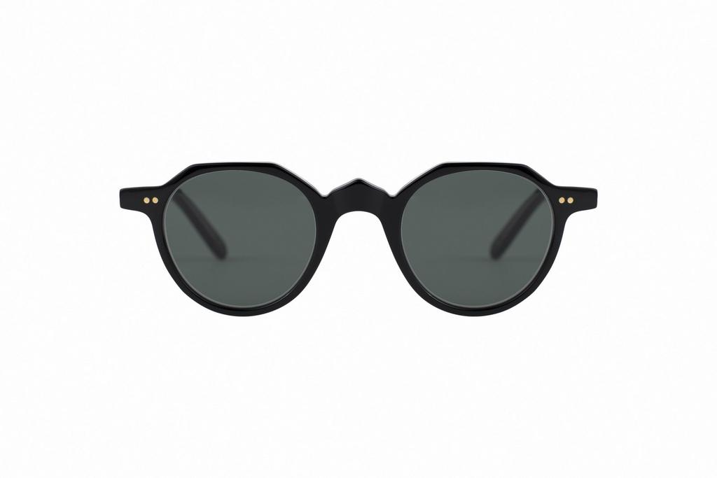 Lesca Lesca P21 Round Frame Sunglasses