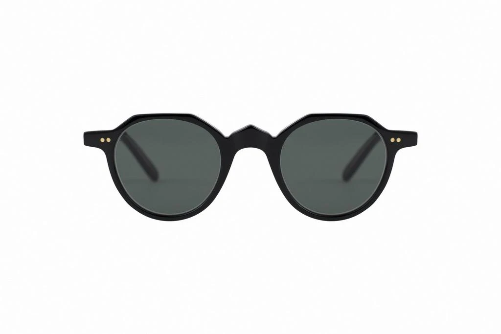 Lesca Lesca P21 Round Frame Sunglasses 1