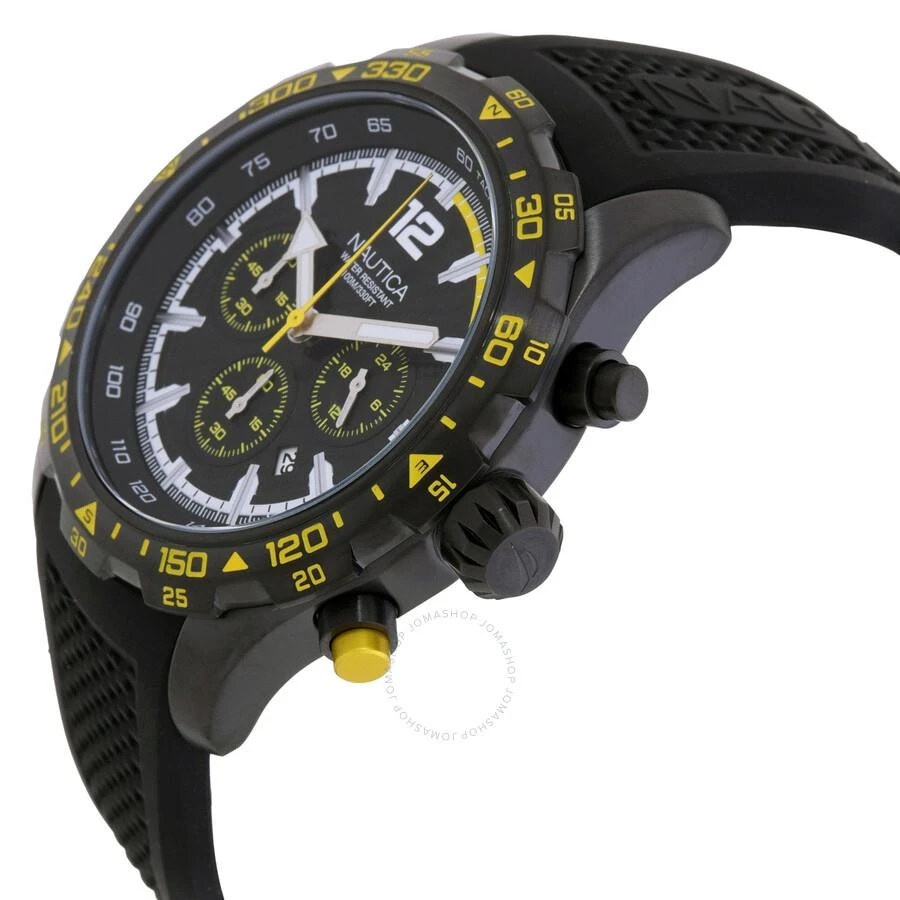 Nautica NST Chronograph Quartz Black Dial Men's Watch NAPNSS403 2