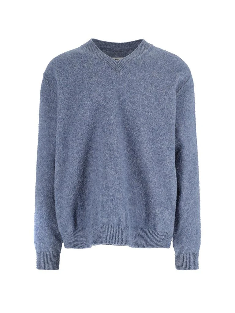 MAISON MARGIELA Maison Margiela Distressed Crewneck Jumper from Cettire