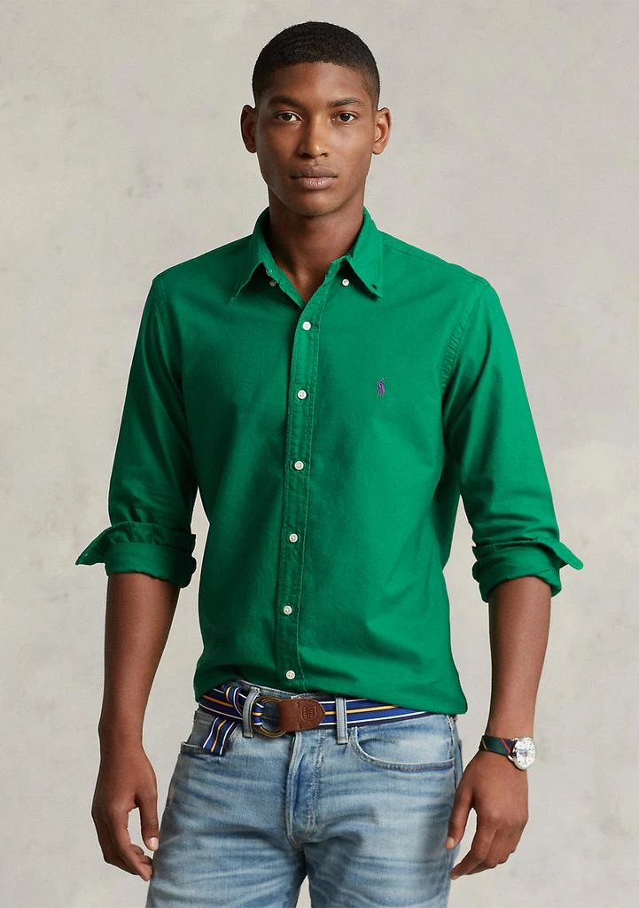 Ralph Lauren Classic Fit Garment Dyed Oxford Shirt 1