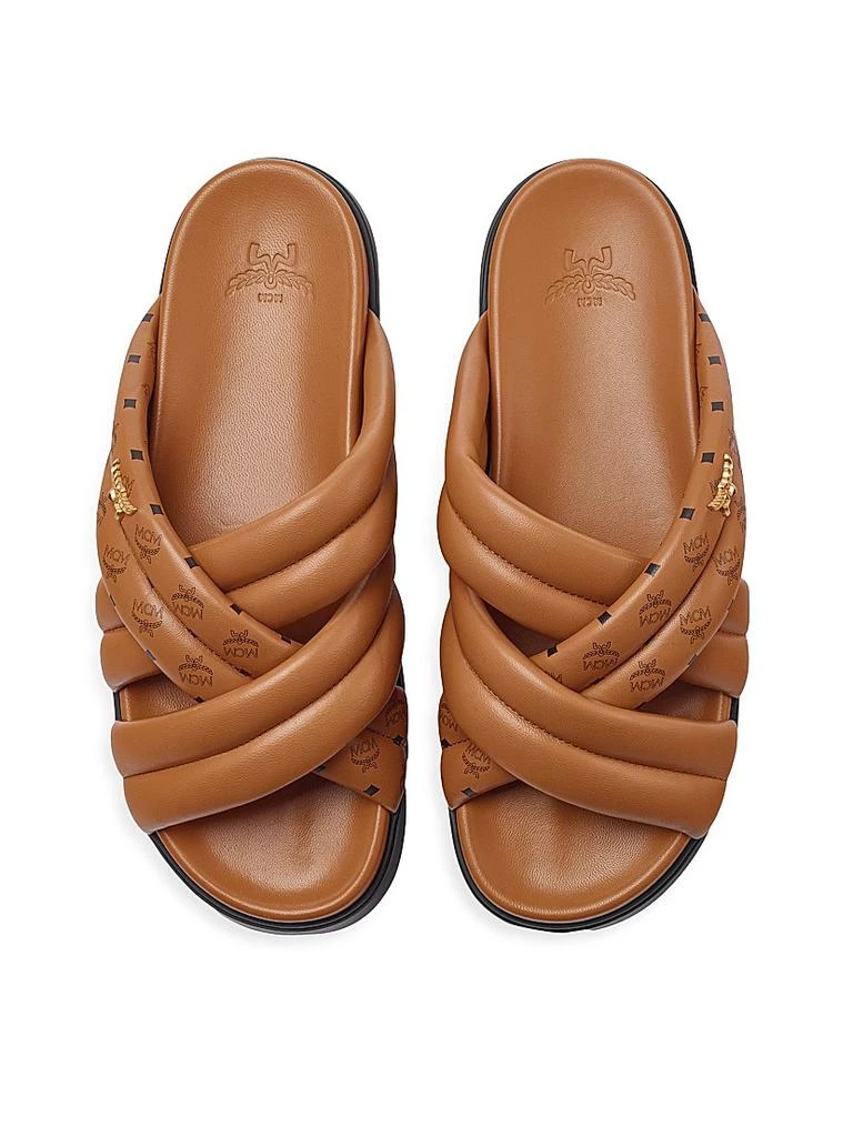MCM Leather Sandals 4