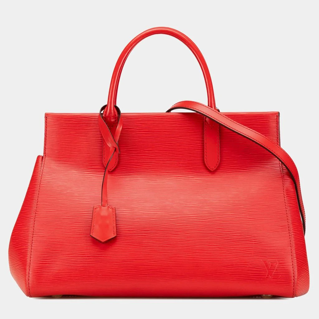 Louis Vuitton Louis Vuitton Red Epi Marly MM 1