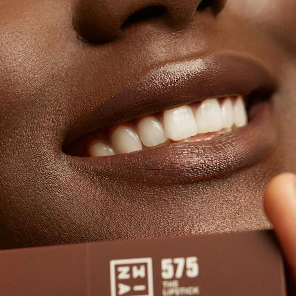 3Ina The Lipstick - 575 Classic Dark Brown by  for Women - 0.16 oz Lipstick 4