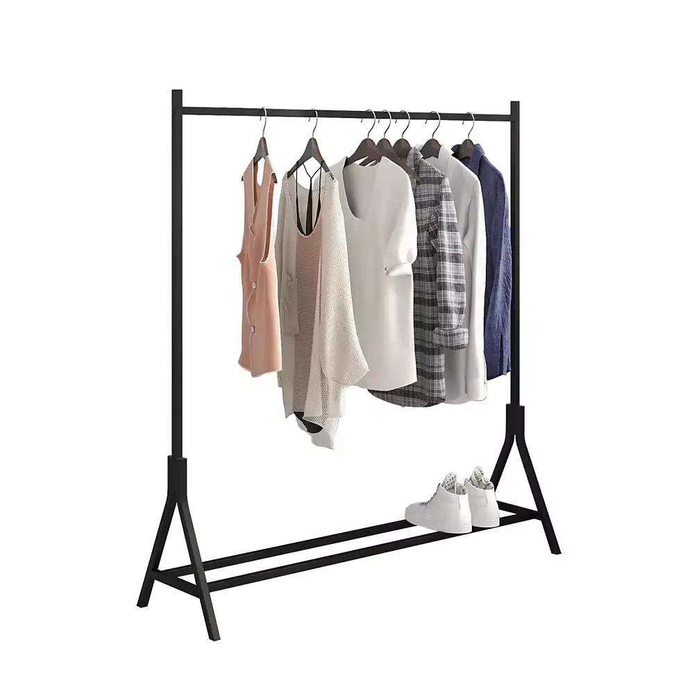 Streamdale Furniture Streamdale Freestanding Garment Rack with Multi-Purpose Hanger 8