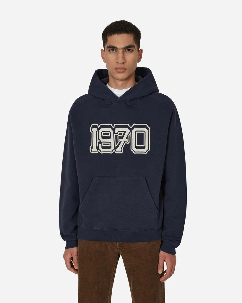 Kenzo Varsity Hooded Sweatshirt Blue 1