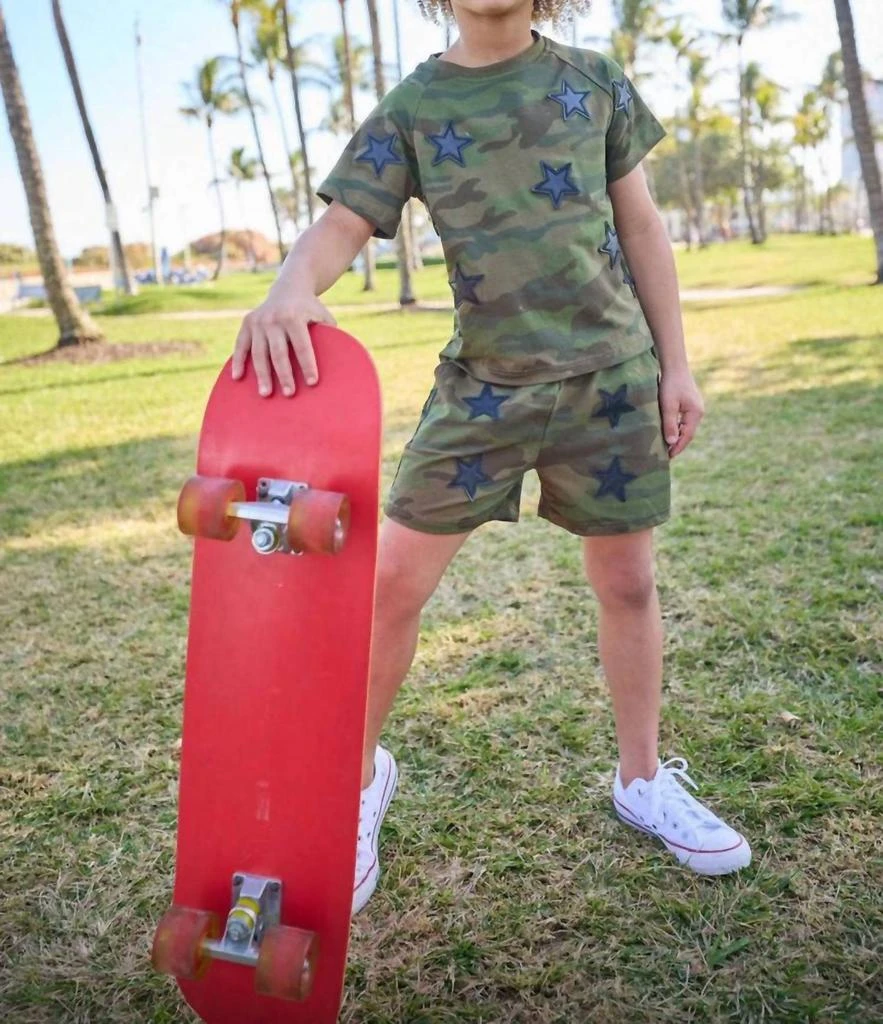 Lola + The Boys Lola + The Boys - Boys Rocker Short Set