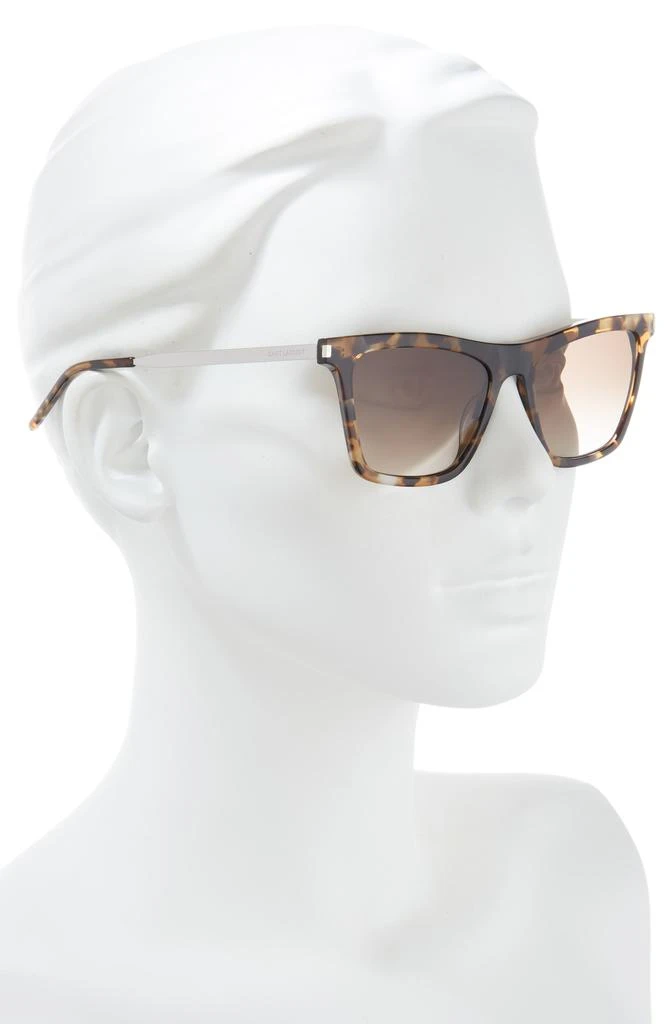 Yves Saint Laurent 55mm Square Sunglasses 3