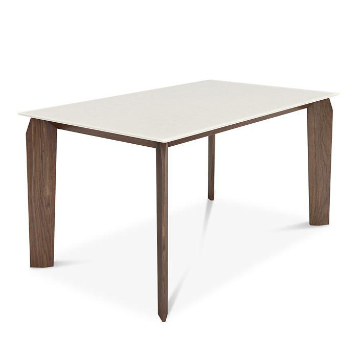 Huppé Huppe Magnolia 60" Lacquered Glass Top Dining Table
