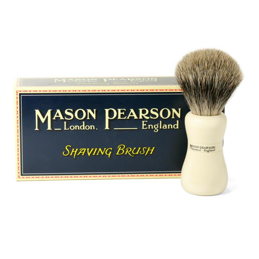 Mason Pearson Mason Pearson - Brushes Super Badger Shaving Brush SS Ivory