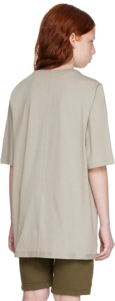 Rick Owens Kids Taupe Porterville Jumbo T-shirt 3