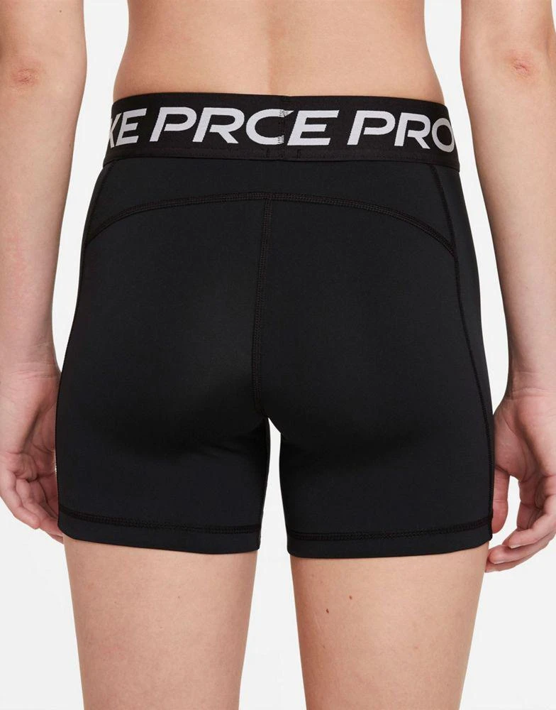 NIKE Nike Pro Training 365 5 inch legging shorts in black 2