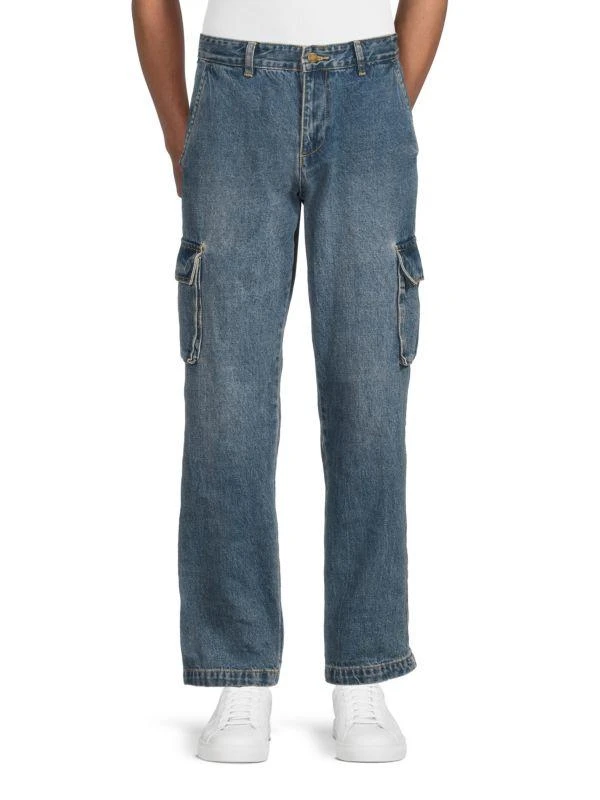 WeSC Relaxed Fit Cargo Jeans 1