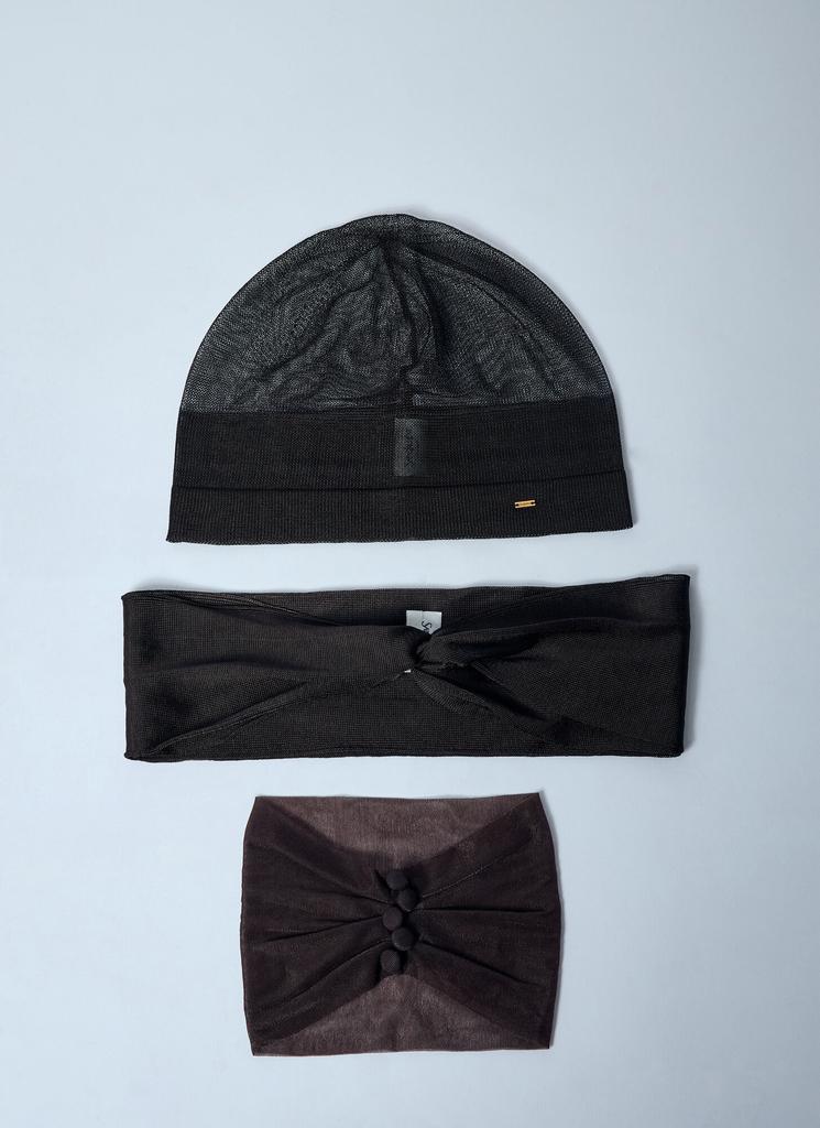 Yves Saint Laurent Saint Laurent Hat, Headband, and Choker