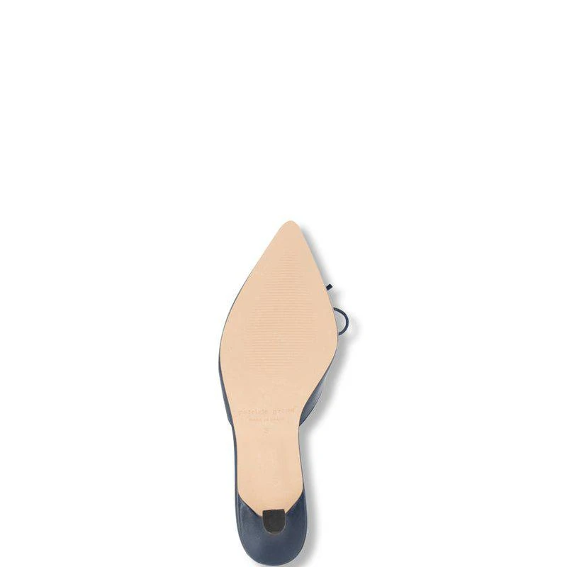 Patricia Green Montauk Kitten Heel Mule Navy 2