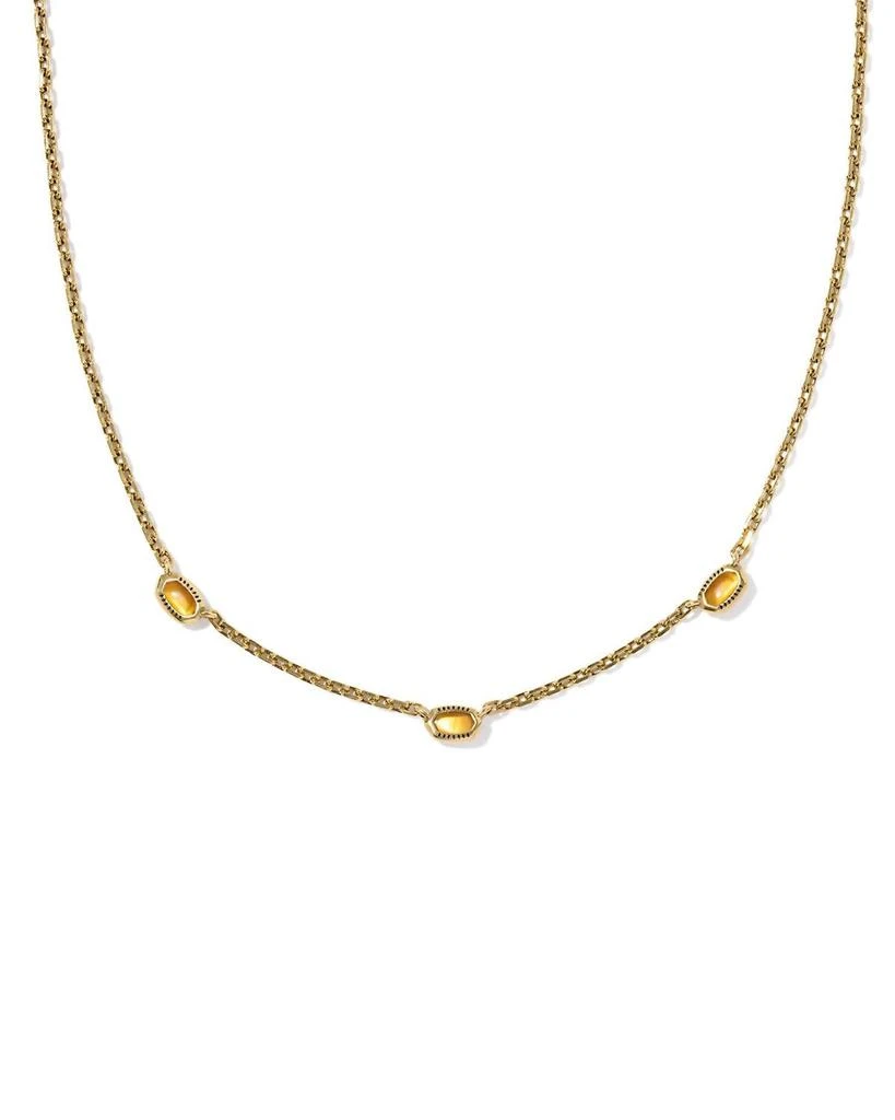 Kendra Scott Kendra Scott - Mini Elisa Three Stone Strand Necklace