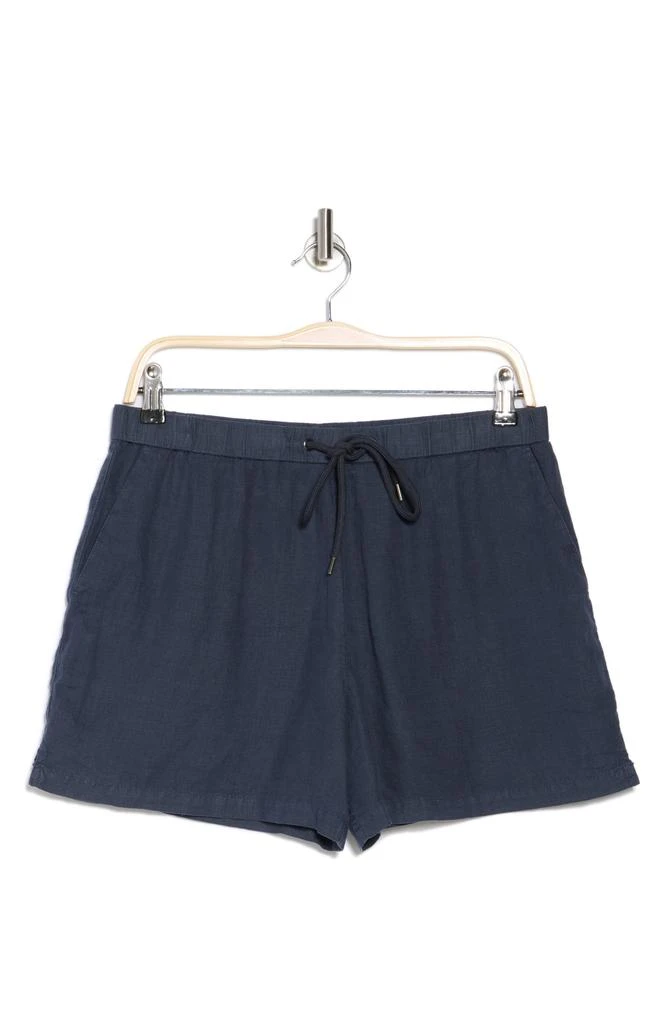 James Perse Linen Drawstring Shorts 1