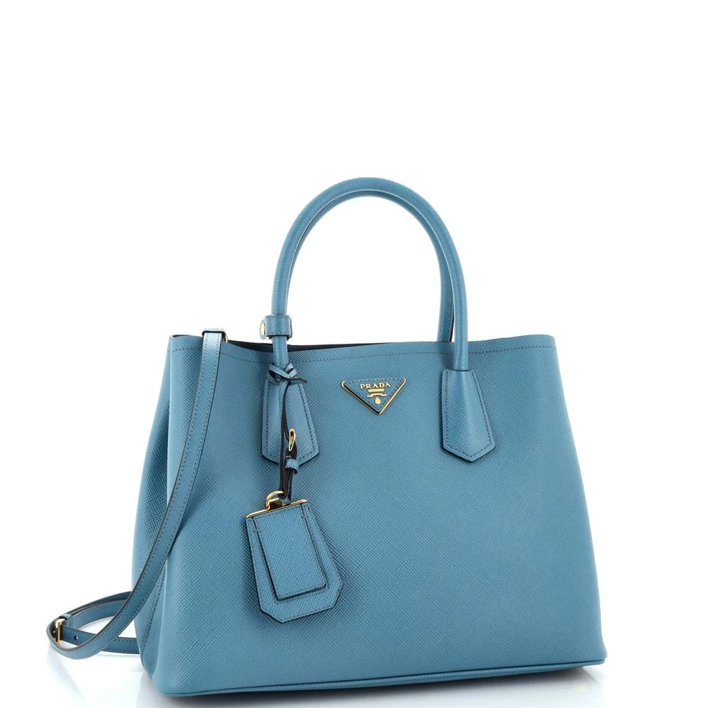 Prada Cuir Double Tote Saffiano Leather Small 2