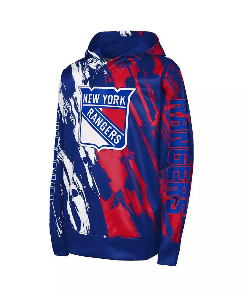 Outerstuff Preschool Blue New York Rangers Master Snipe Pullover Hoodie