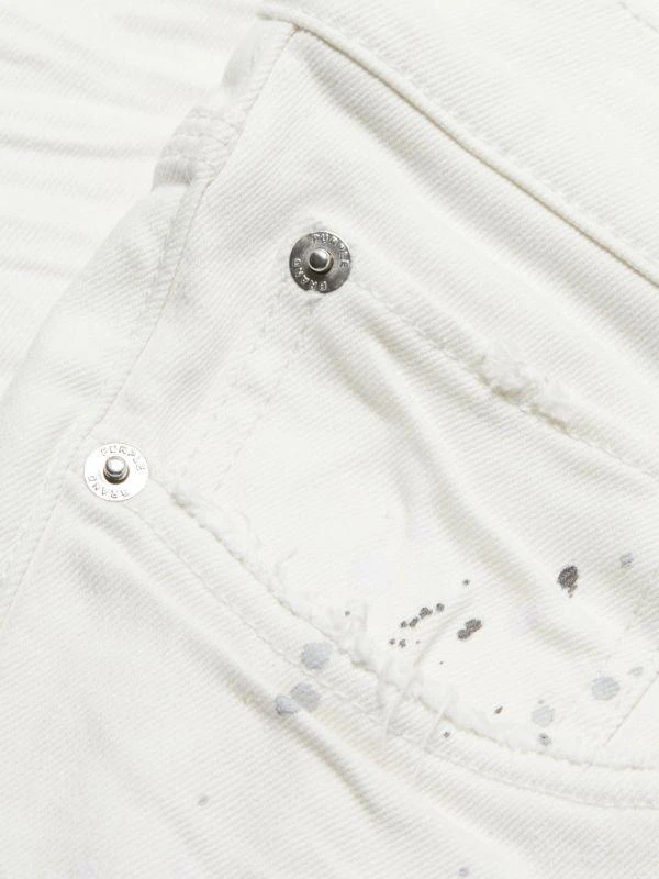 Purple Brand D-P001-Optic Paint Blowout Jeans 4