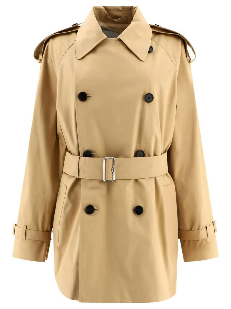 Burberry Classic Double-Breasted Trench Coat With Belted Waist
