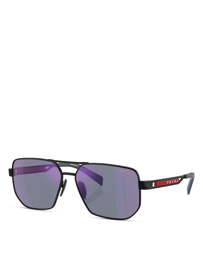 Prada Prada Sport Aviator Sunglasses, 59mm 1