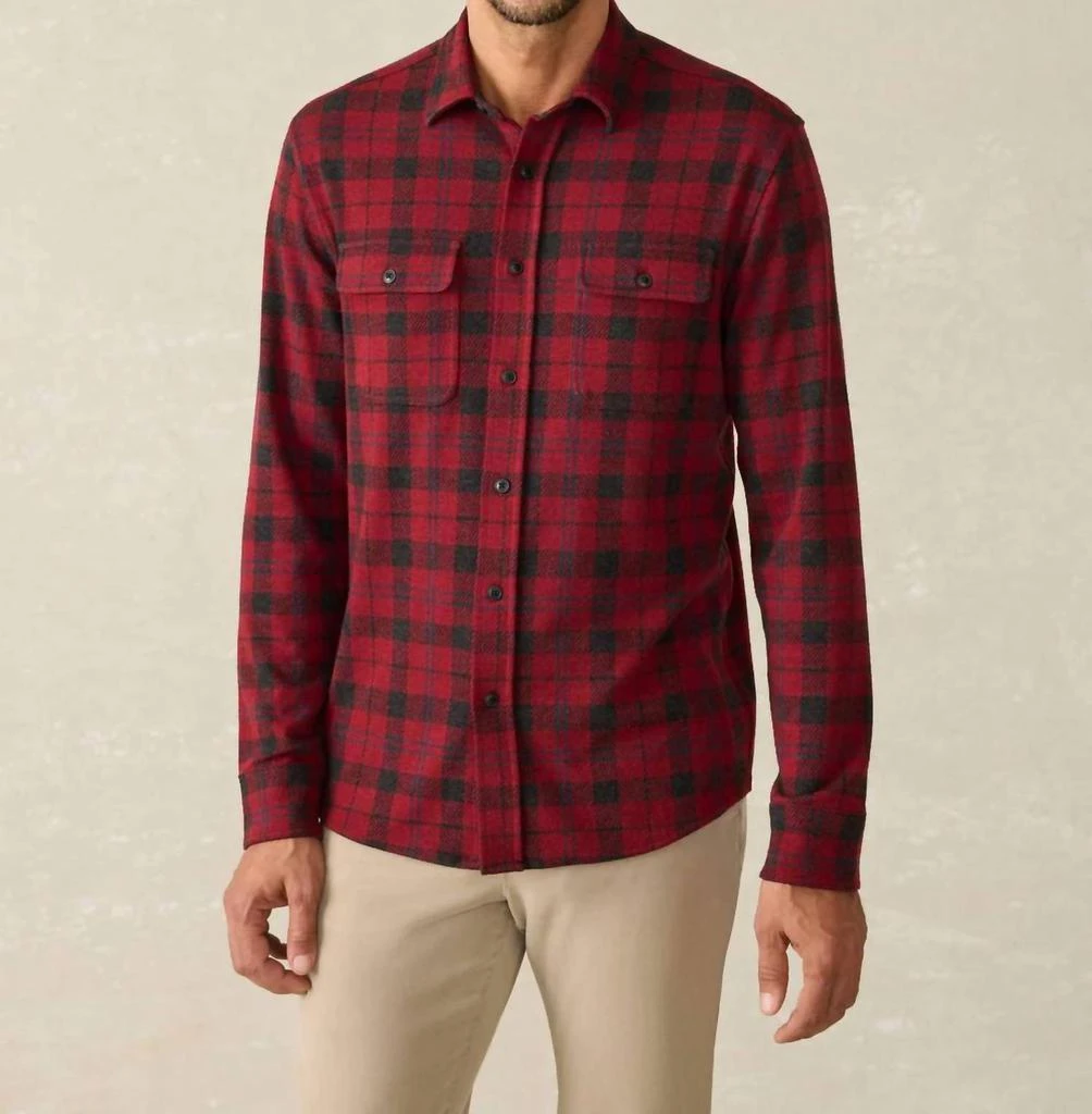 Faherty Faherty - LEGEND SWEATER SHIRT 1