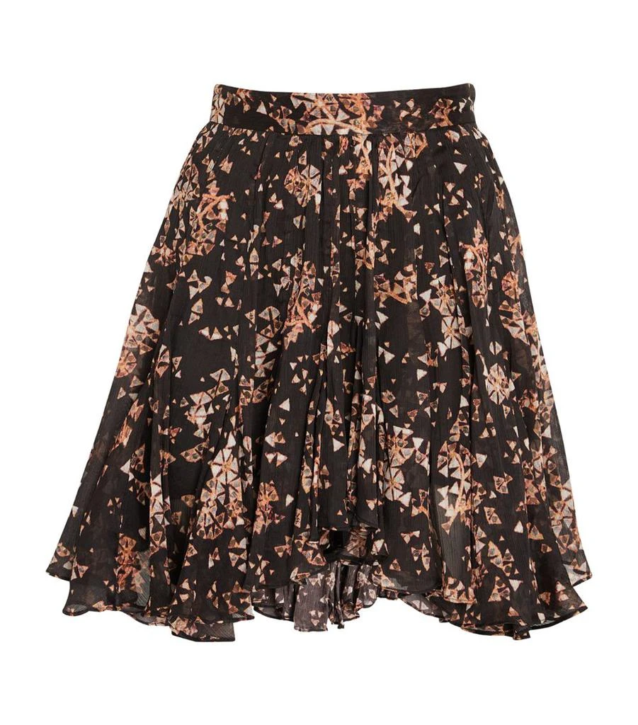 ISABEL MARANT Cotton-Silk Anael Mini Skirt 1