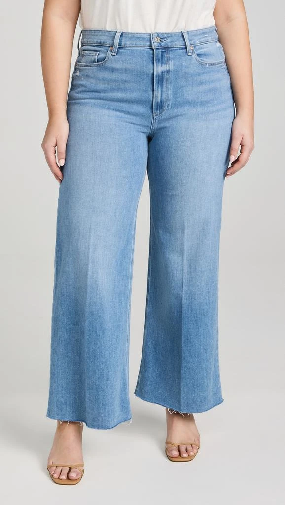 Paige Anessa 31" Jeans with Raw Hem 8