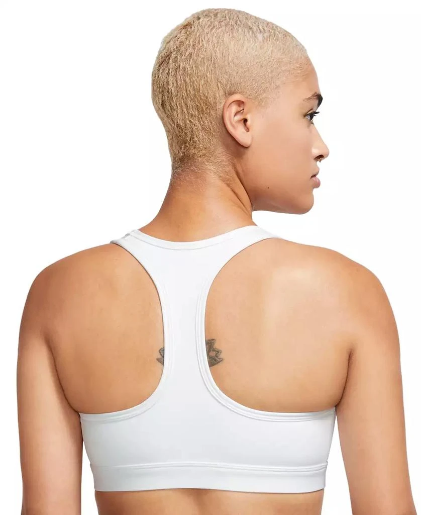 NIKE Women's Swoosh Logo Medium-Support Padded Sport Bra 2