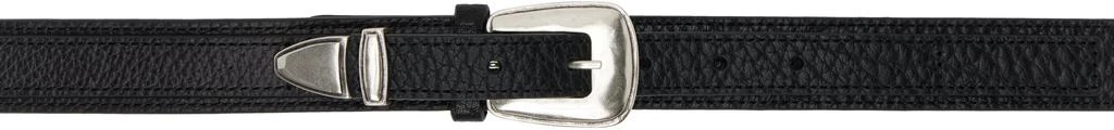 Lemaire Black Minimal Western Belt 1
