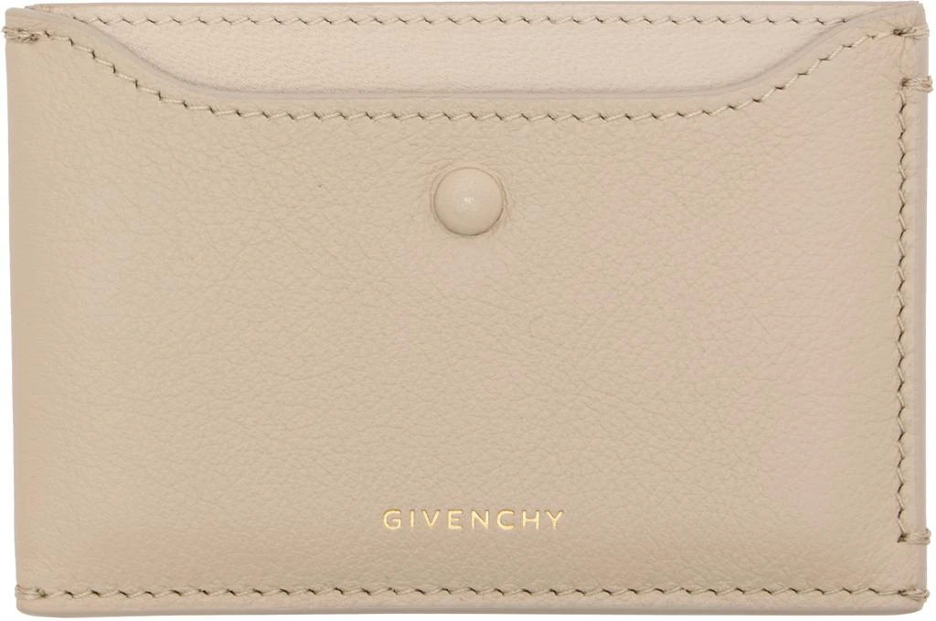 Givenchy Beige Day Card Holder