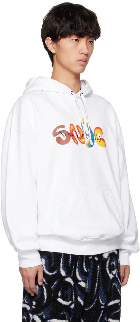 Saturdays NYC White Warren SNYC Airbrush Hoodie 2