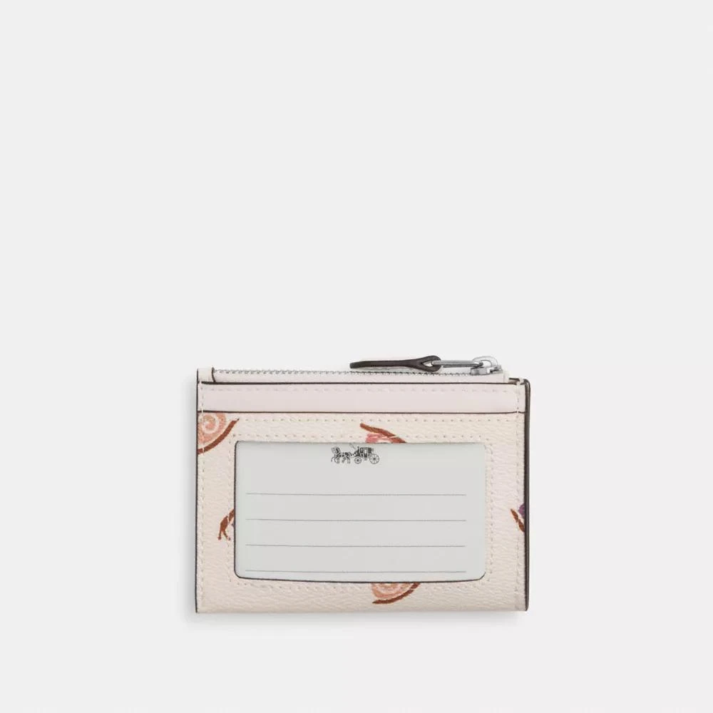 Coach Mini Skinny Id Case With Snail Print 2